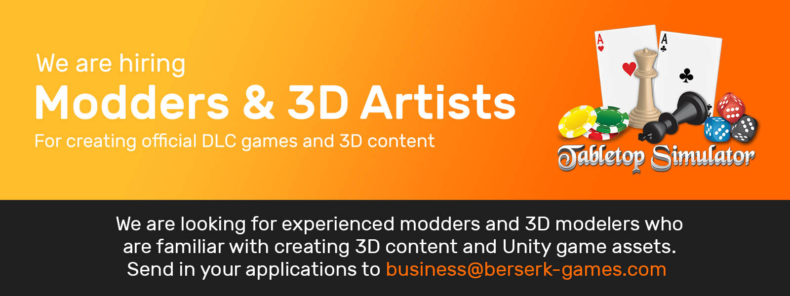 Announcements Tabletop Simulator